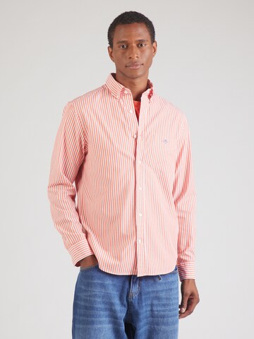 GANT Regular Fit Hemd in Orange: Vorderseite