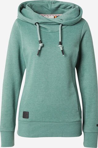 Ragwear Sweatshirt 'GRIPY' in Groen: voorkant