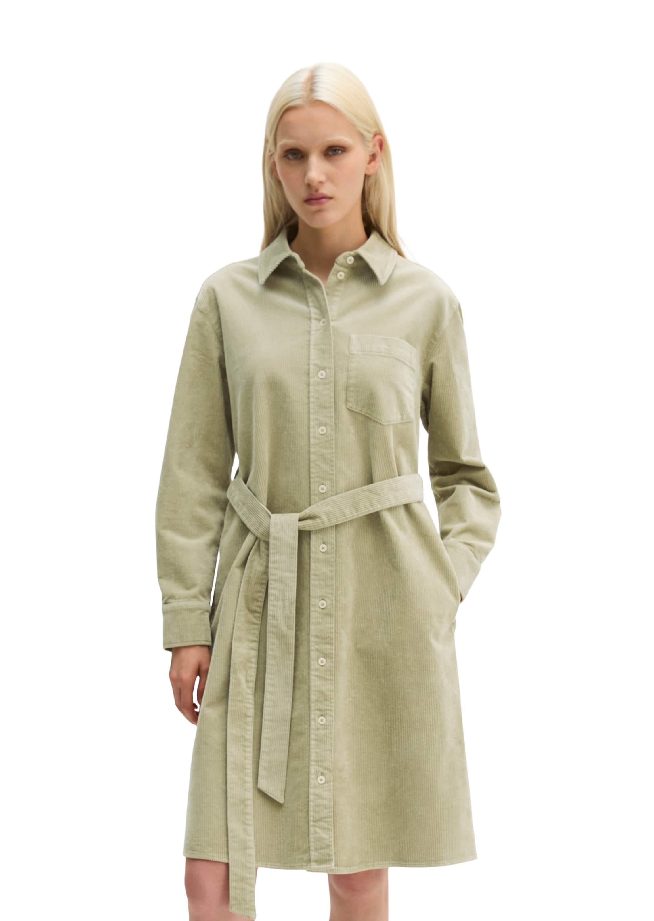 Marc O'Polo Blousejurk in Groen: voorkant