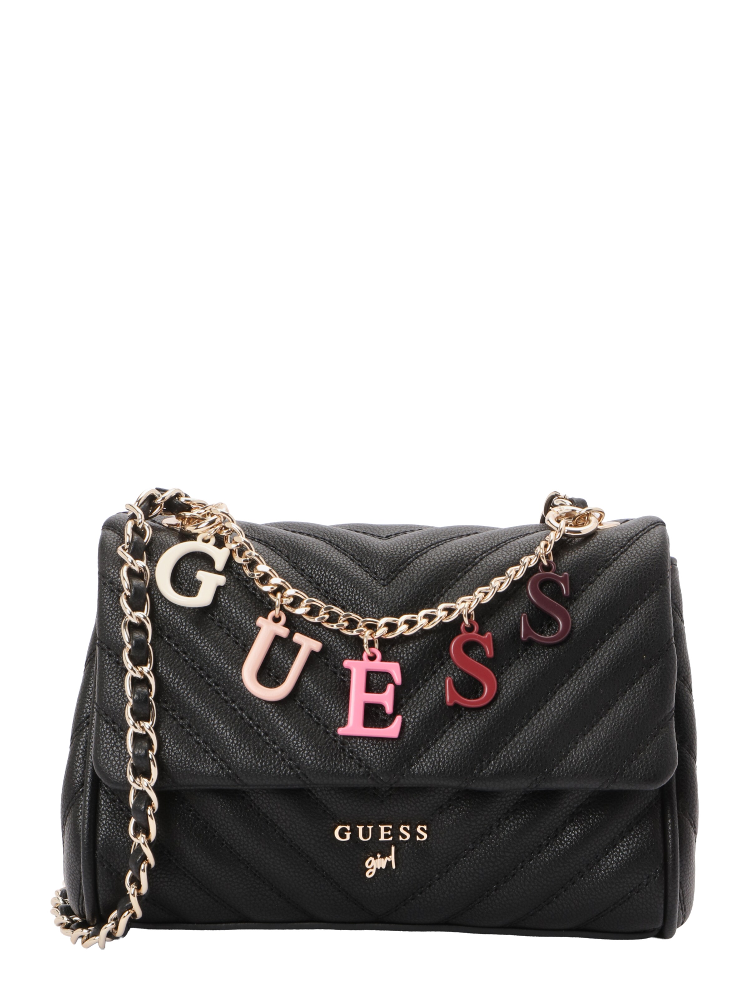GUESS - Bolso en negro: frente