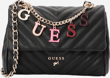 GUESS - Bolso en negro: frente