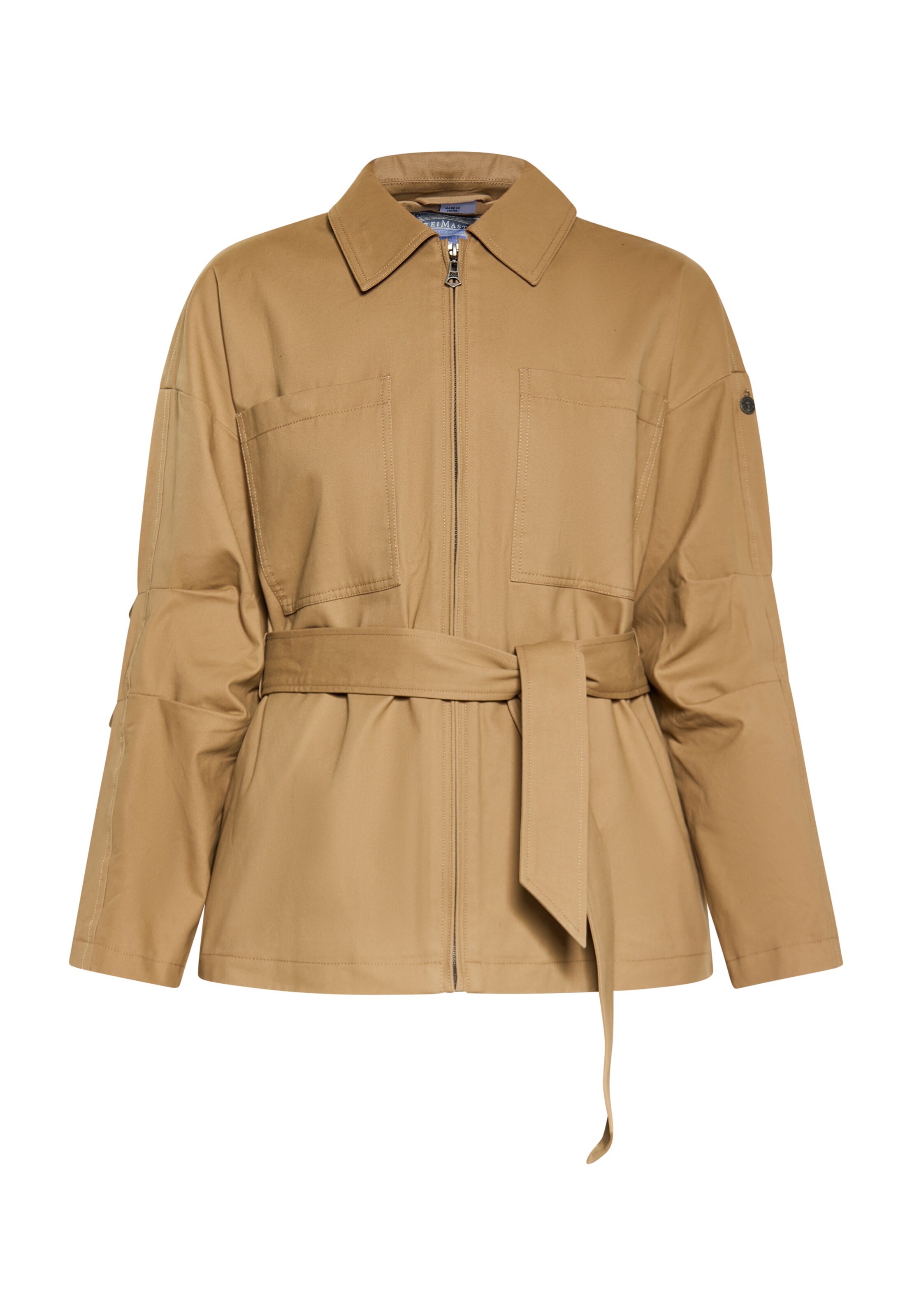 DreiMaster Vintage Демисезонная куртка в Бежевый: спереди