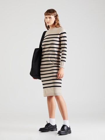 VILA Knit dress 'VISAHRA' in Beige: front
