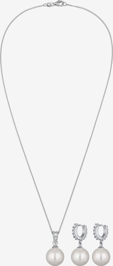 ELLI Schmuckset 'Perle' in 45 in silber / perlweiß, Produktansicht