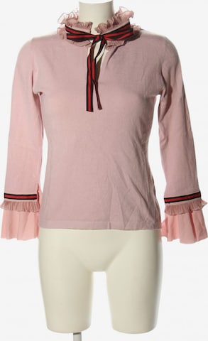 Beauty Women V-Ausschnitt-Pullover in M in Pink: front
