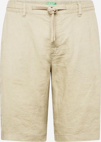 Loosefit Pantaloni di UNITED COLORS OF BENETTON in beige: frontale