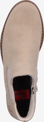 Rieker Chelsea Boots i beige