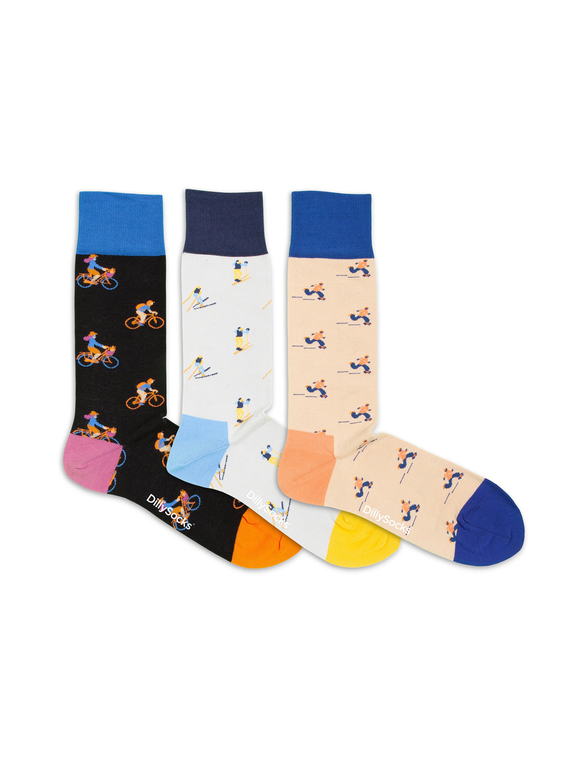 DillySocks Socks 'All Year Around' in Mixed colors: front