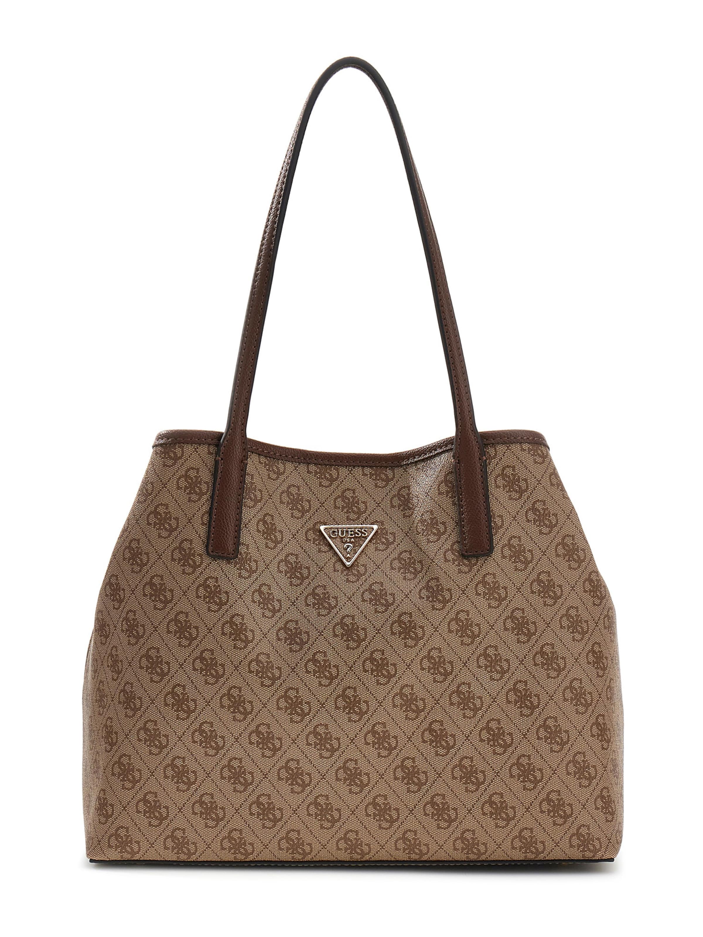 Shopper 'VICTTORIA' di GUESS in marrone: frontale
