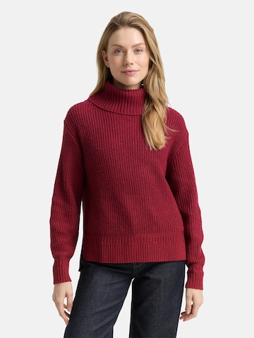 TOM TAILOR Pullover in Rot: Vorderseite