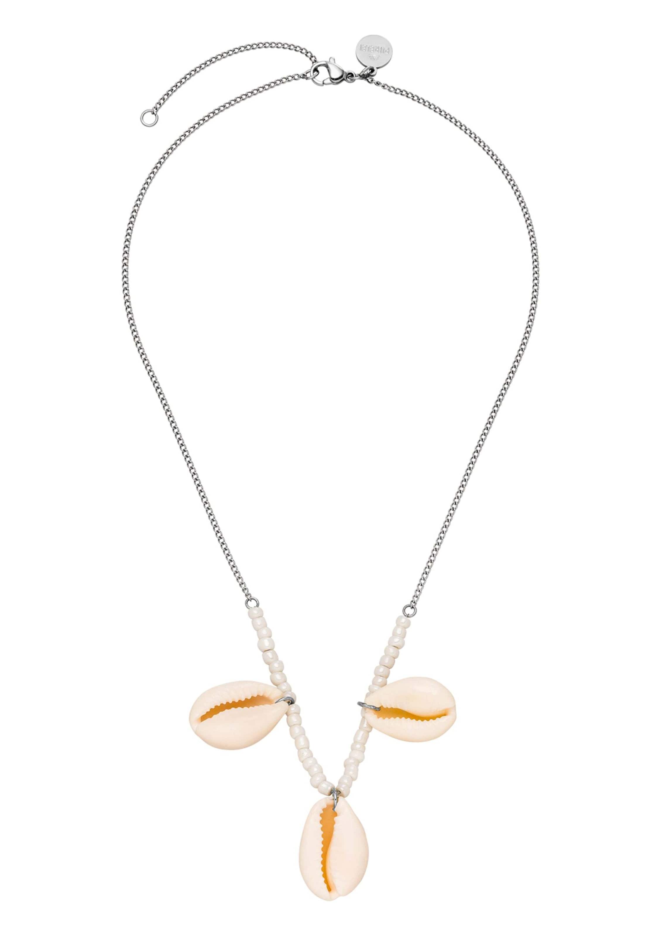 PURELEI Necklace 'Shell Pendant' in Silver: front