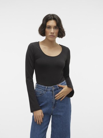 VERO MODA Blouse in Zwart: voorkant