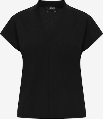 juoda usha BLACK LABEL Palaidinė 'Classic Look': priekis