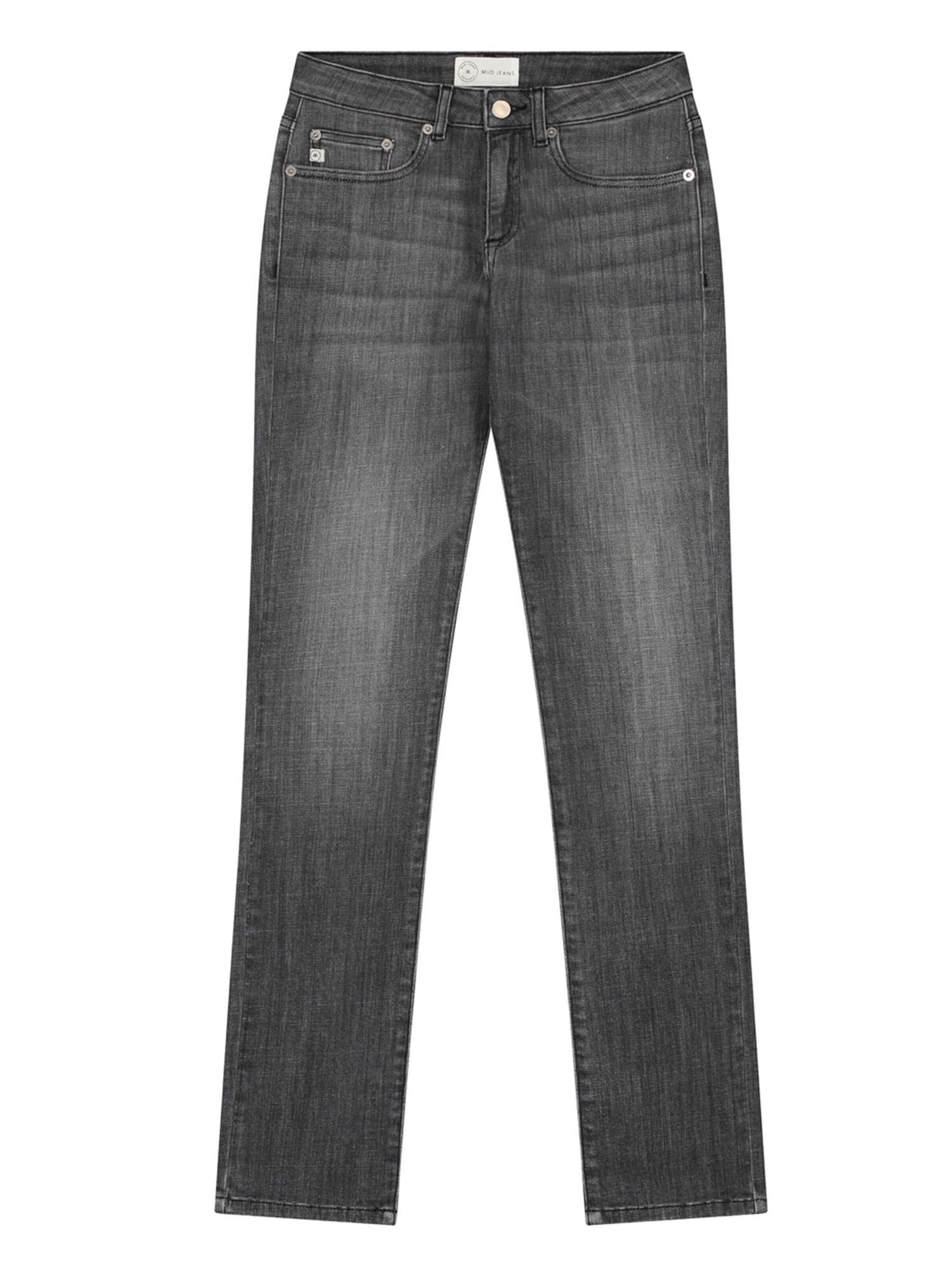 MUD Jeans Regular Jeans 'Faye' in Grau: Vorderseite