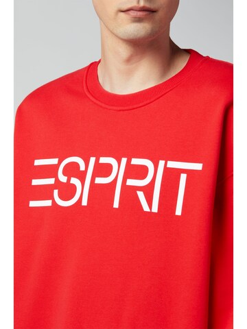 ESPRIT Sweatshirt in Rot