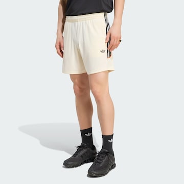 Regular Pantalon 'Teamgeist 26' ADIDAS ORIGINALS en blanc : devant