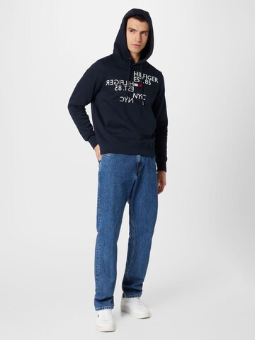 TOMMY HILFIGER Mikina – modrá