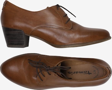 Tamaris Halbschuh 41 in Braun: Vorderseite