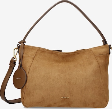 Borsa a spalla 'Galway' di Picard in marrone: frontale