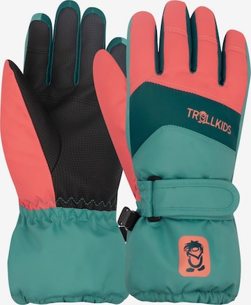 TROLLKIDS Gloves in Blue: front
