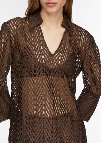 COMMA Blouse in Bruin