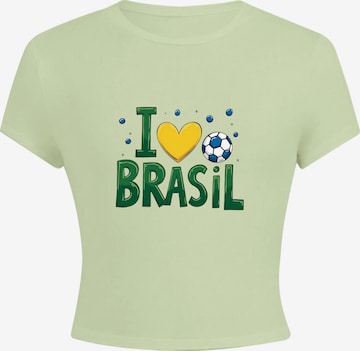 T-shirt GORHEY en vert : devant
