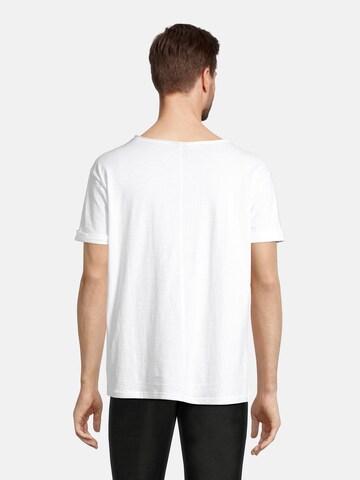 T-Shirt 'Kimm-Moin' salzhaut en blanc