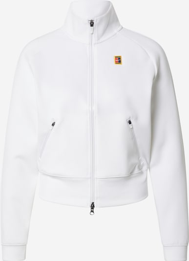 NIKE Sports sweat jacket in White, Item view