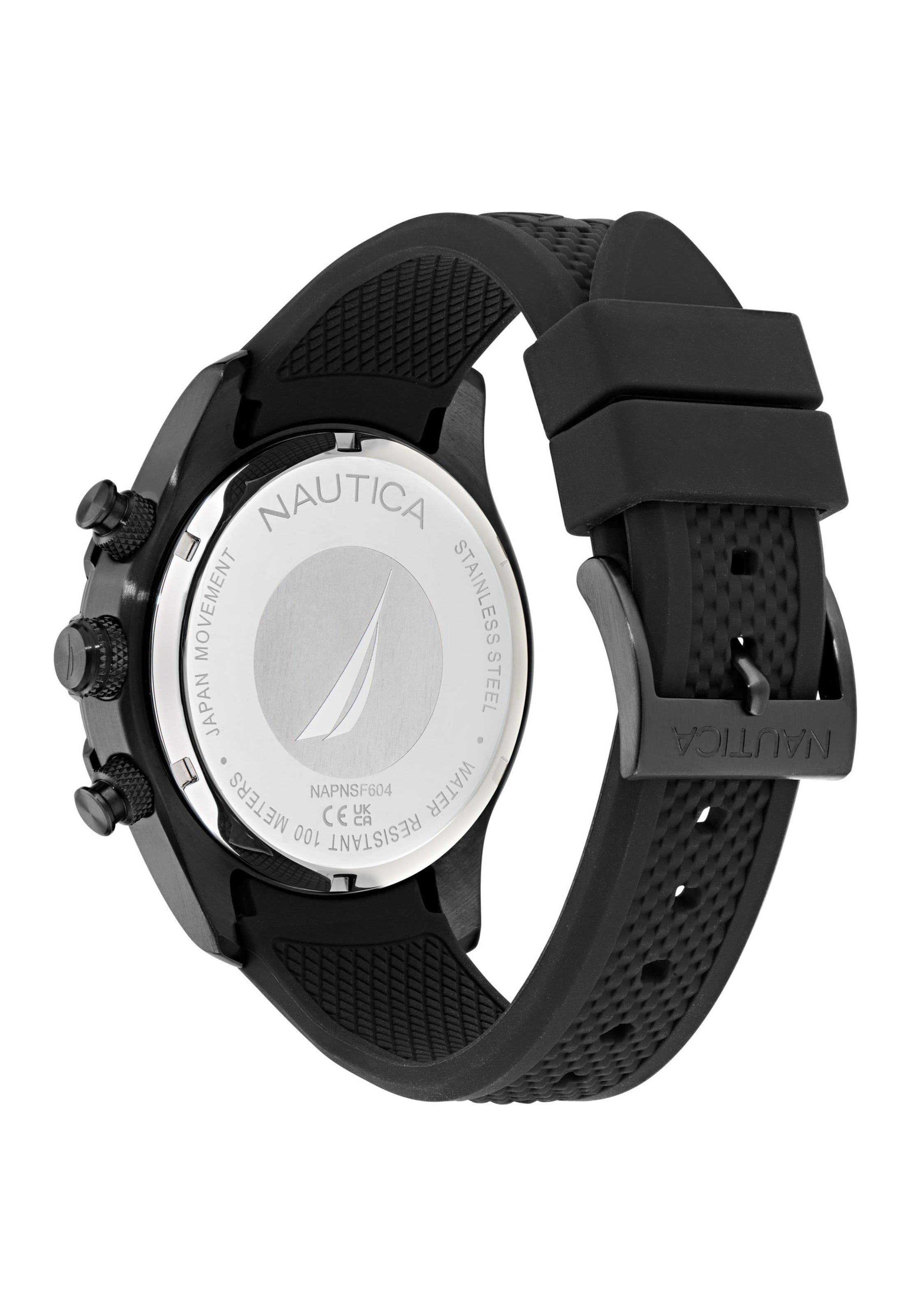 Montre à affichage analogique ' NST ' NAUTICA en noir