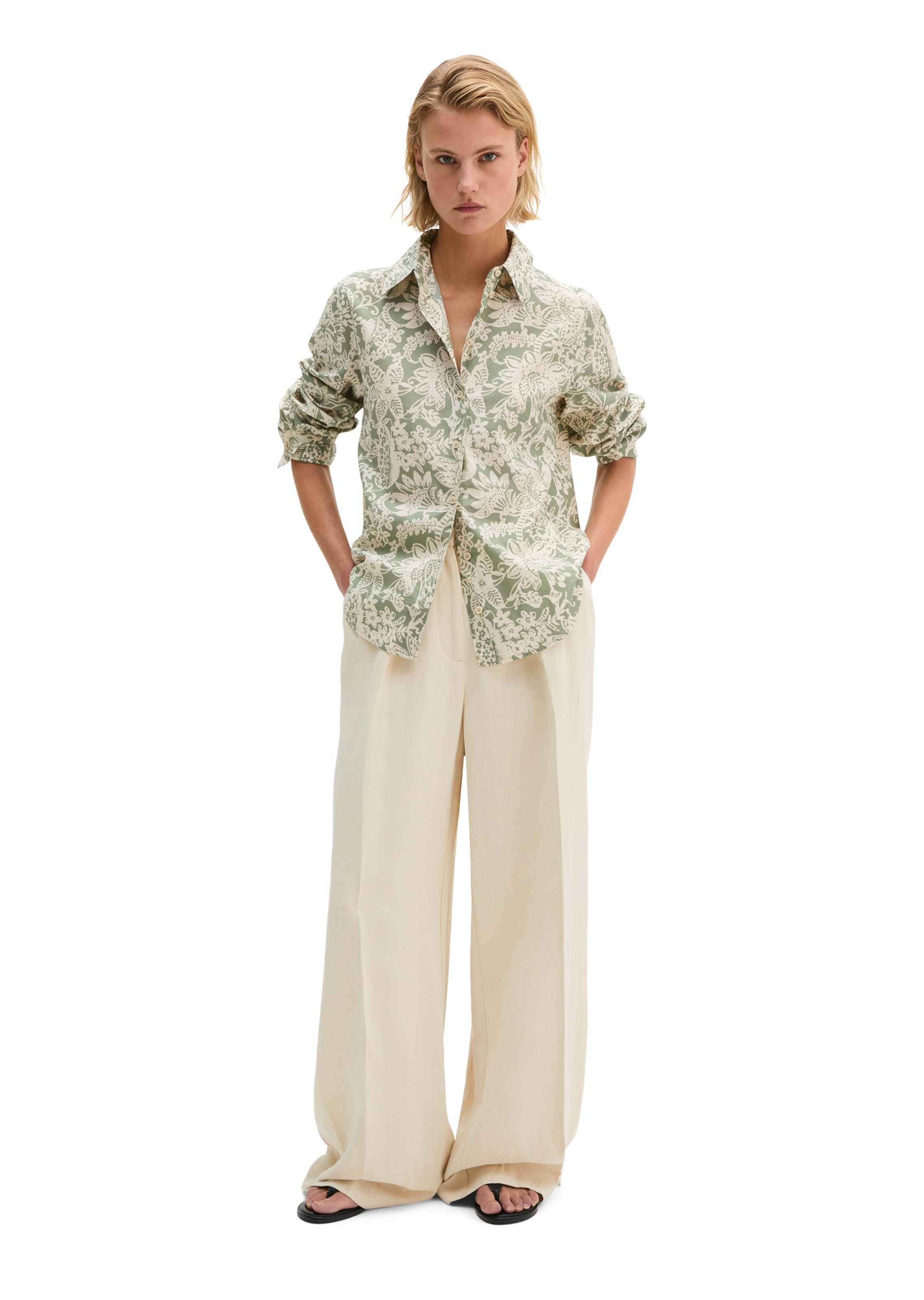 Marc O'Polo Bluse in Grün
