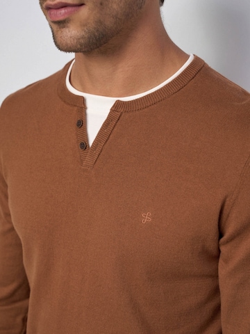 Salsa Jeans Pullover in Braun