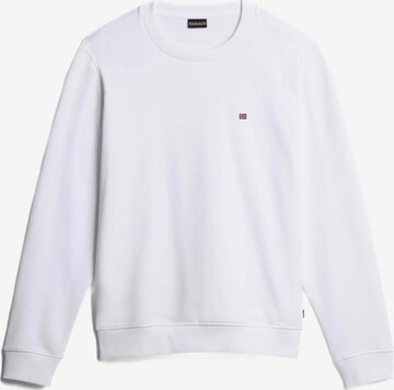 NAPAPIJRI Sweatshirt 'Balis' in Wit: voorkant