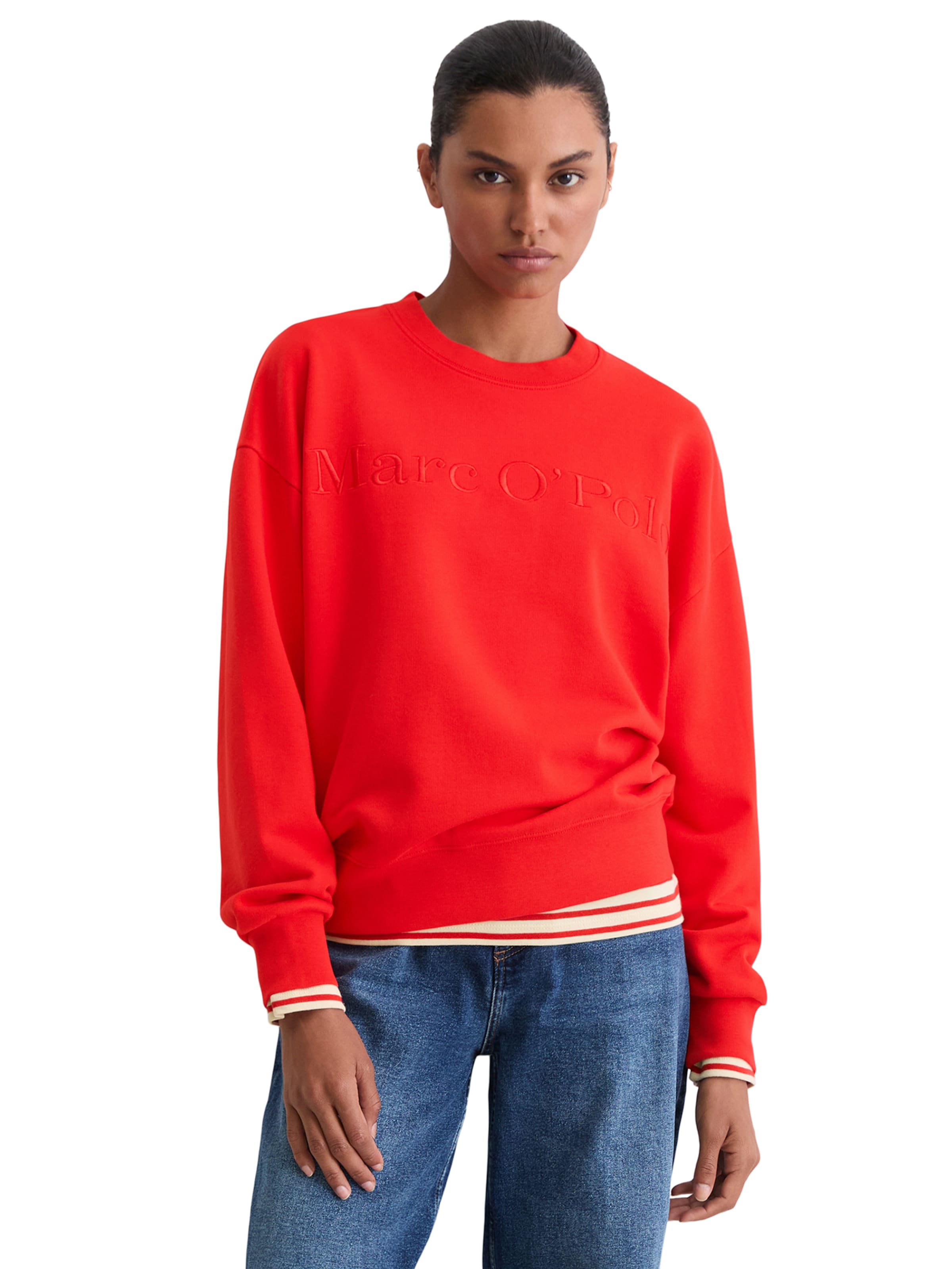 Marc O'Polo Свитшот в Красный: спереди