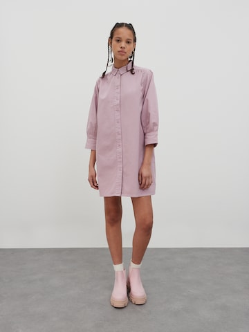 EDITED Shirt Dress 'Siena' in Pink