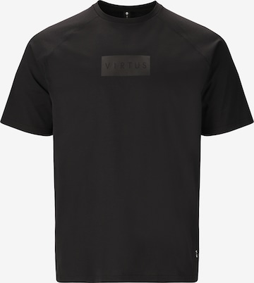 Virtus Shirt 'Kaleb' in Black: front