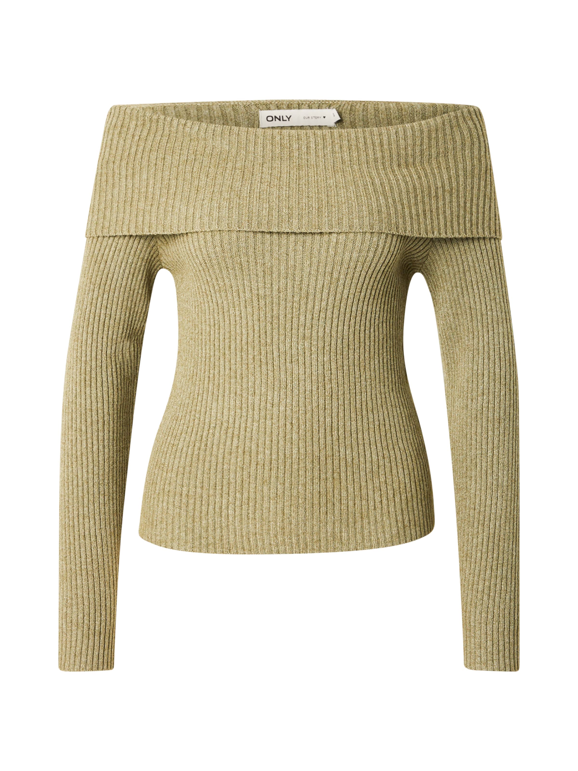 ONLY Πουλόβερ 'ONLKatia' σε πράσινο: μπροστά