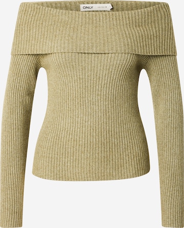 ONLY Свитер 'ONLKatia' в Зеленый: спереди