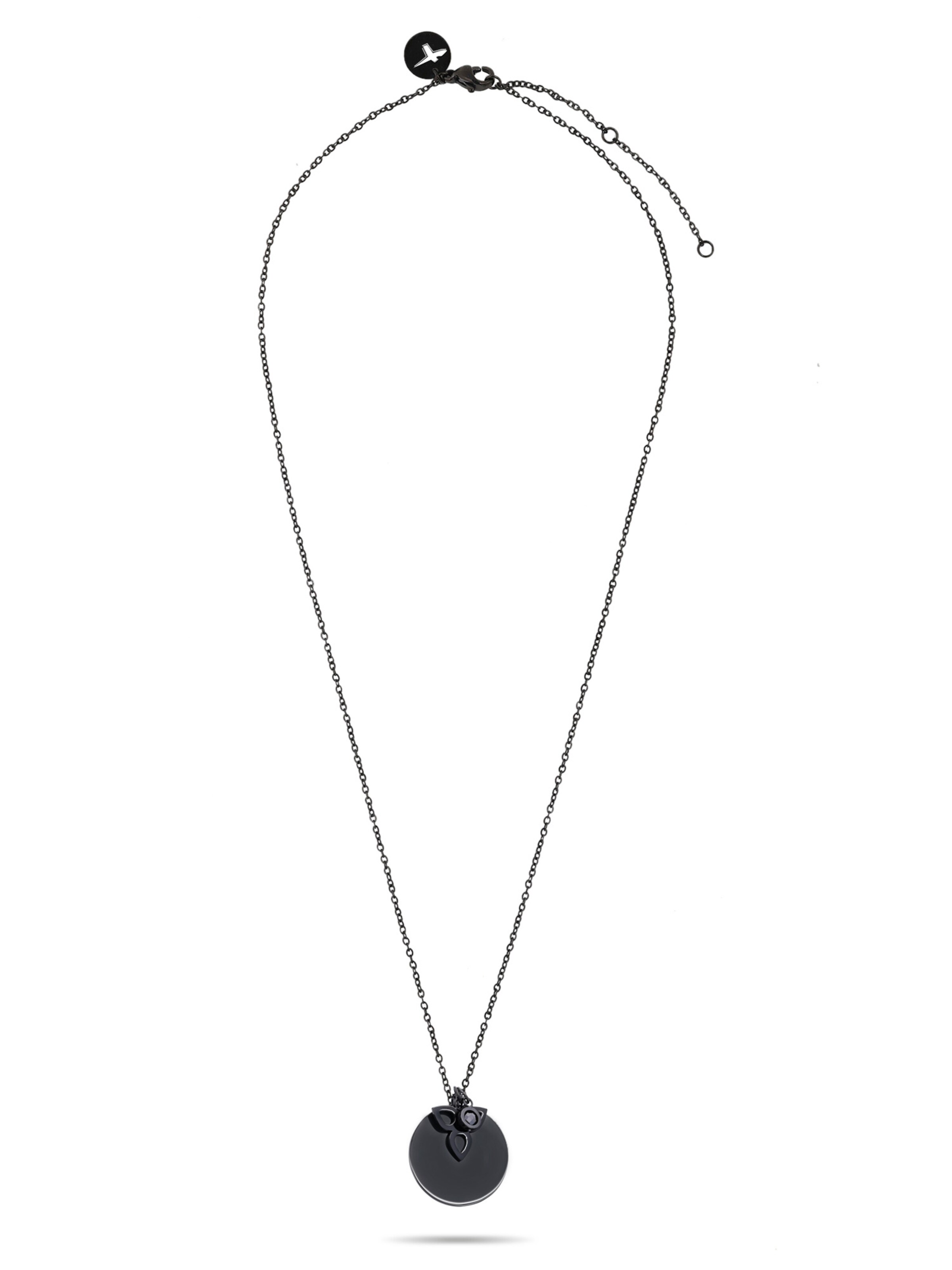 Tamaris Kette in Schwarz: Vorderseite