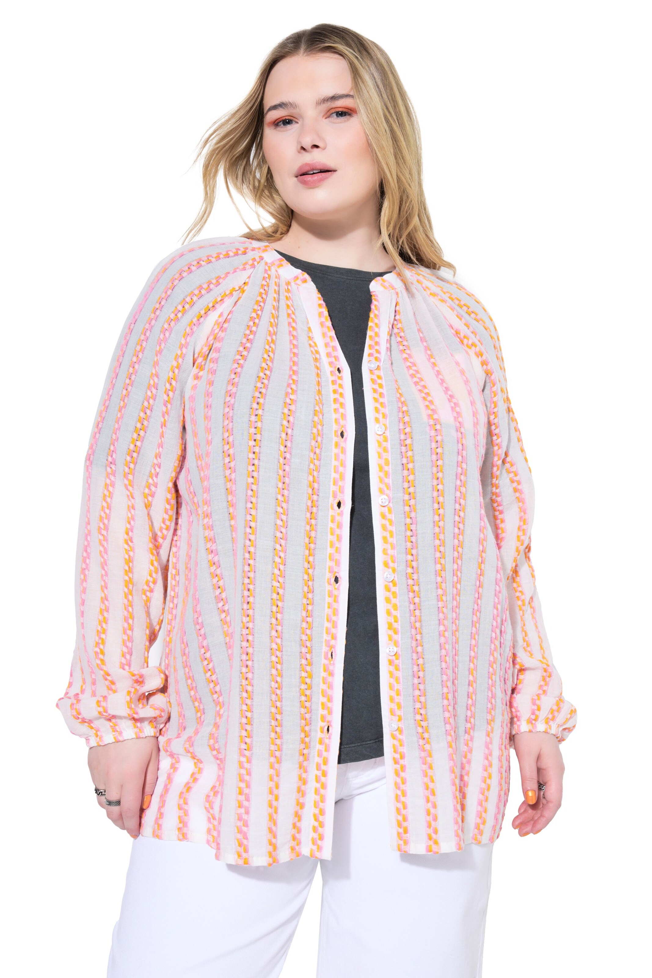 Studio Untold Bluse in Orange: Vorderseite