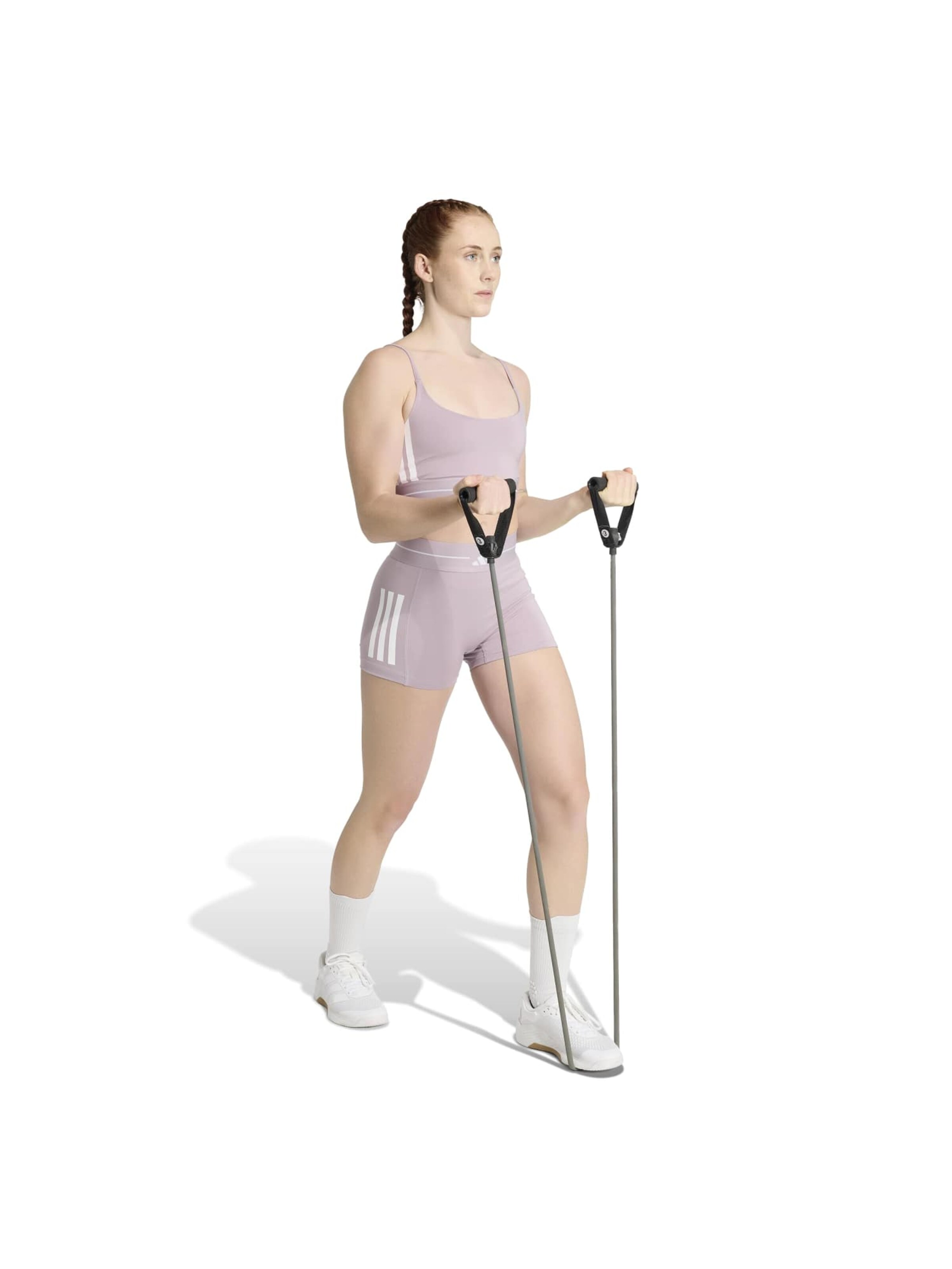 ADIDAS PERFORMANCE Skinny Sportbroek 'HYG' in Lila