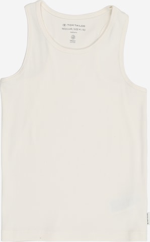 TOM TAILOR Top in White: front