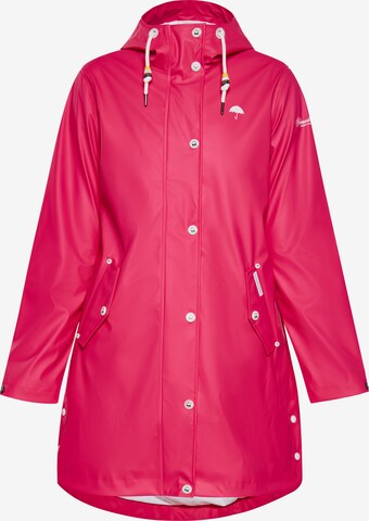 Manteau fonctionnel Schmuddelwedda en rose : devant