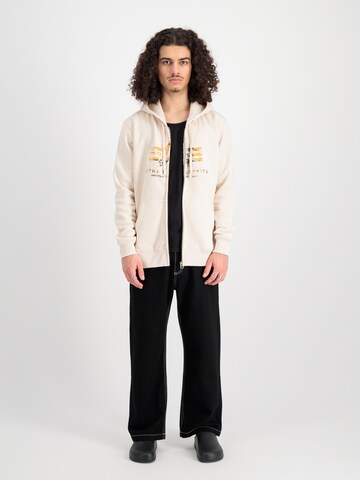 ALPHA INDUSTRIES Tréning dzseki - fehér