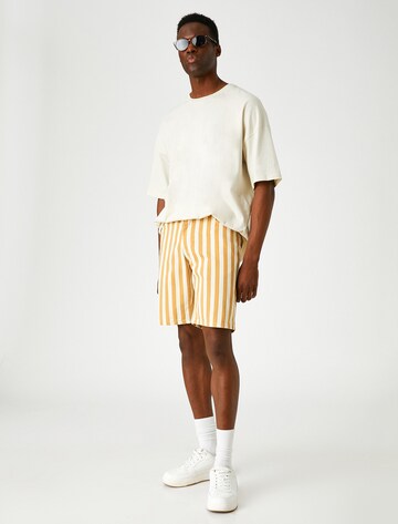 Koton Regular Broek in Bruin