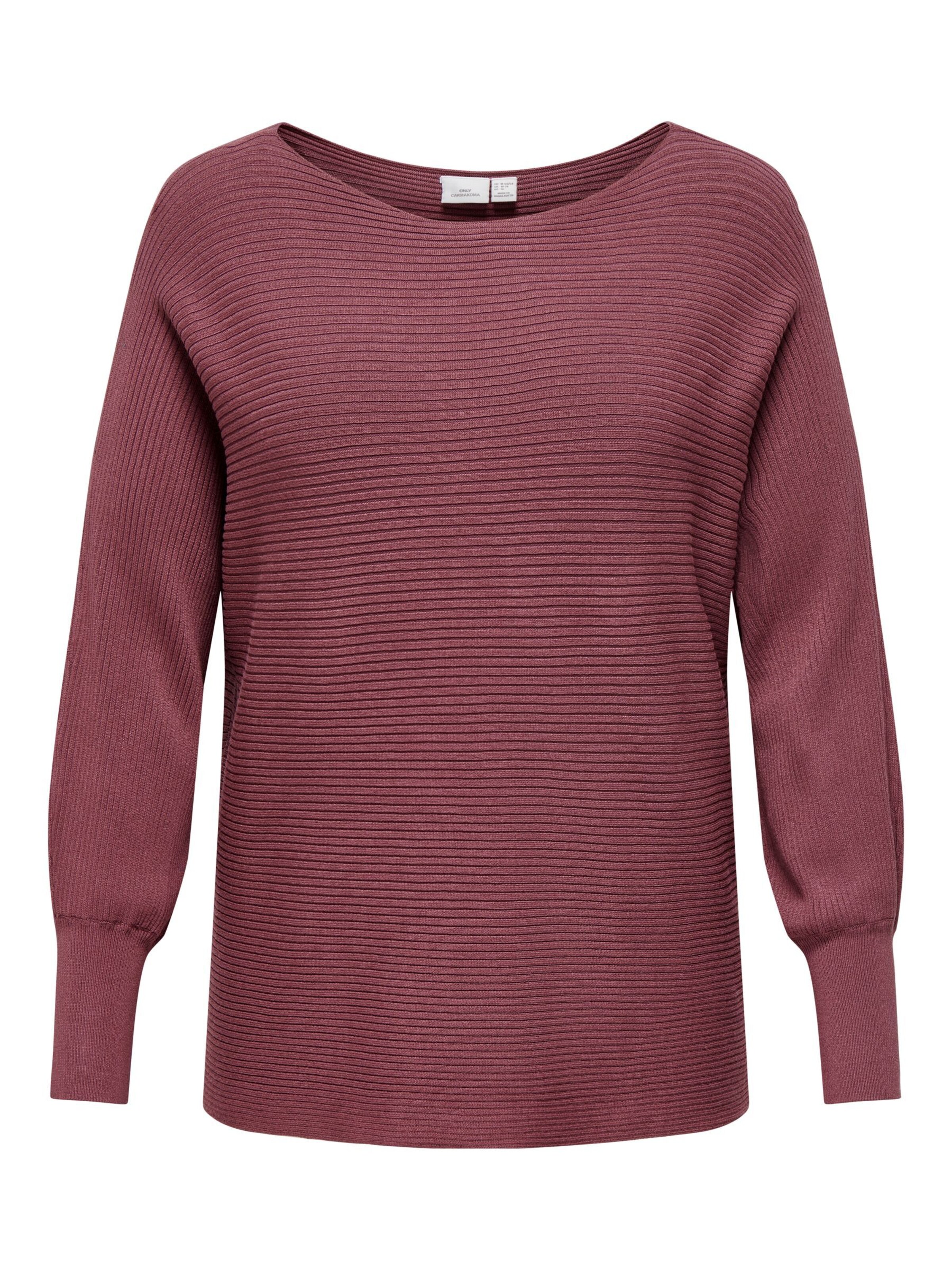 ONLY Carmakoma Sweater 'CARNEW ADALINE' in Purple: front