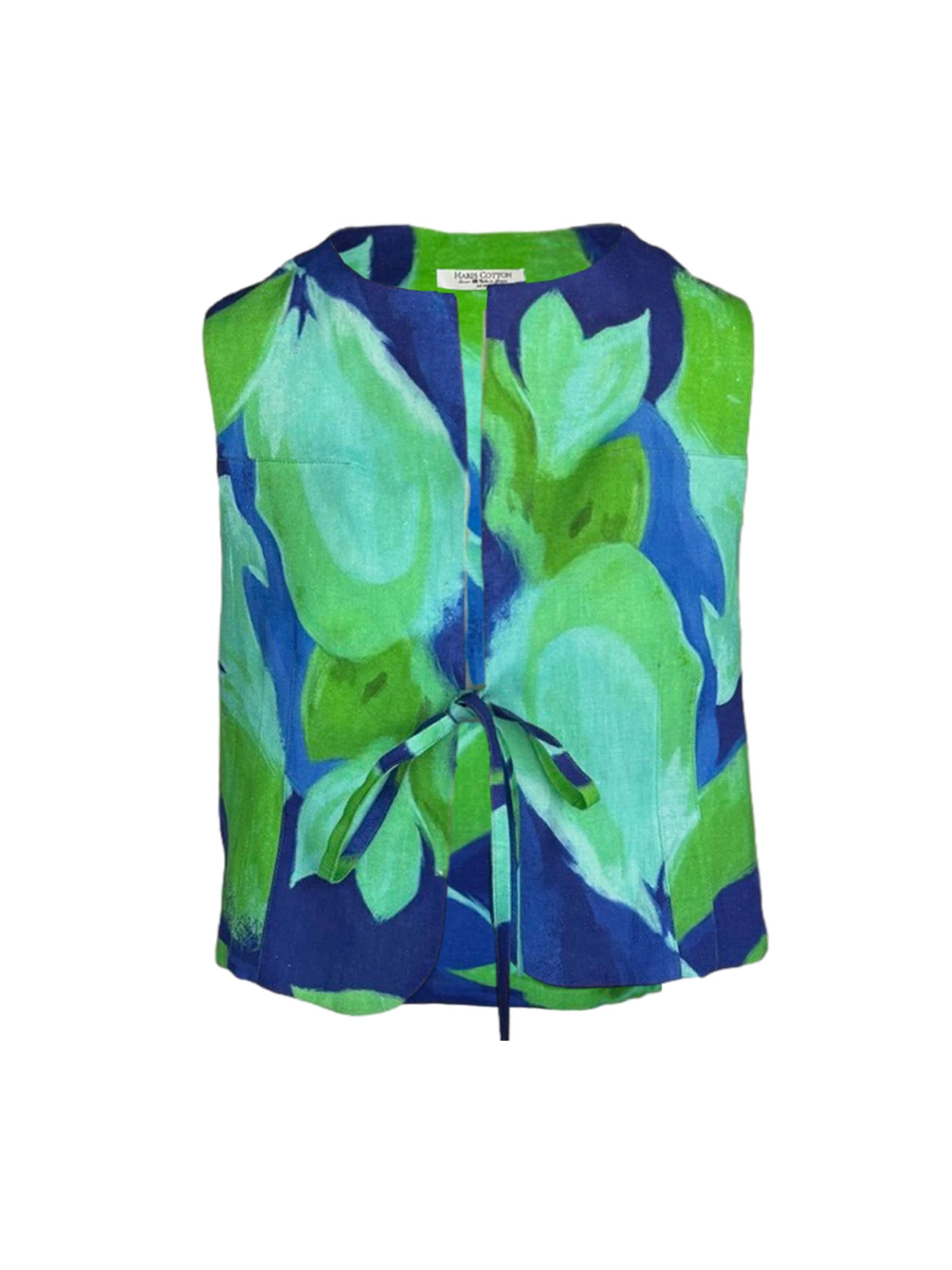 Gilet 'Haris Cotton' di create in blu: frontale