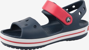 Crocs Sandale 'Crocs Crocband Sandal Kids' in Blau: Vorderseite