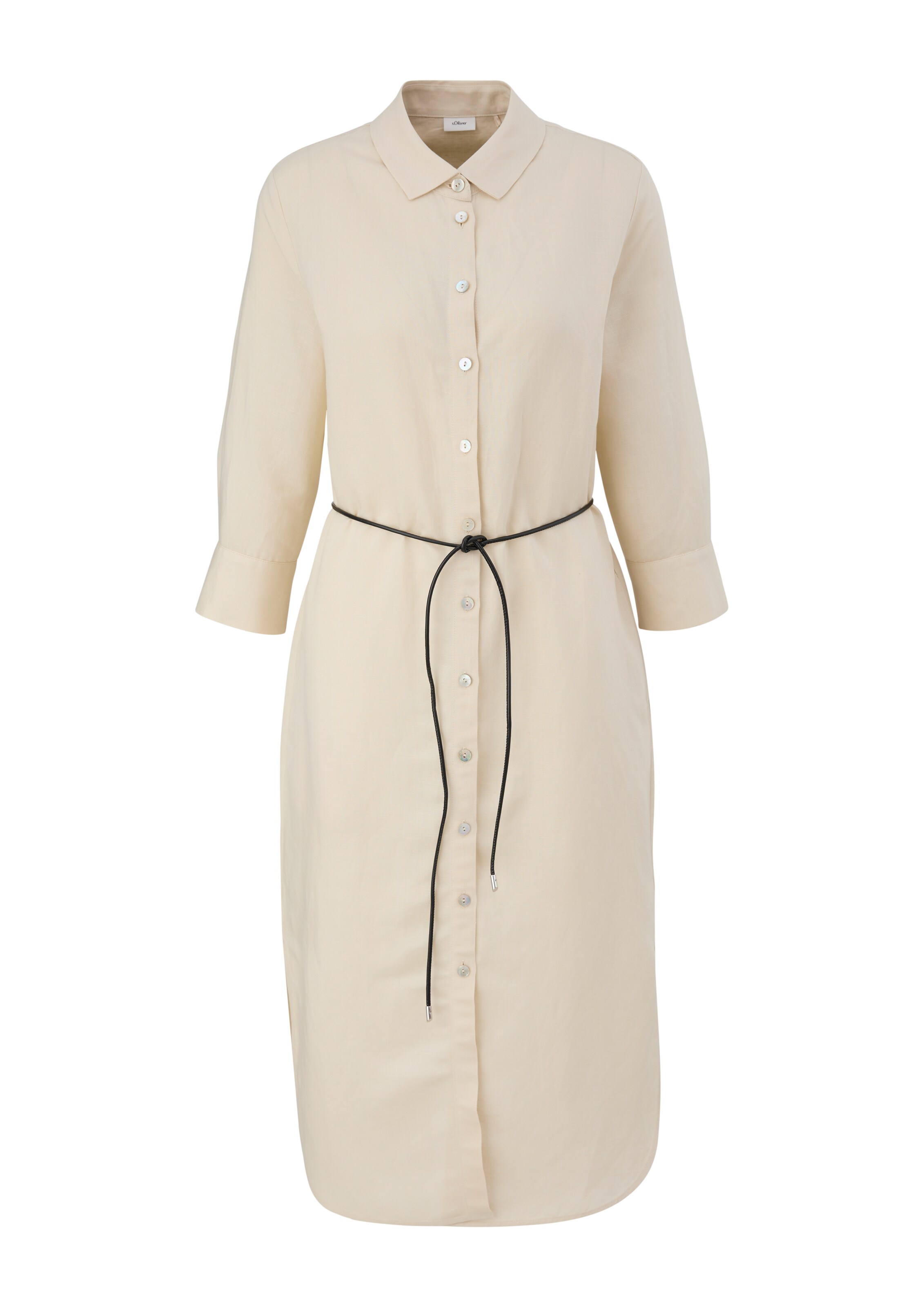 s.Oliver BLACK LABEL Shirt dress in Cream, Item view