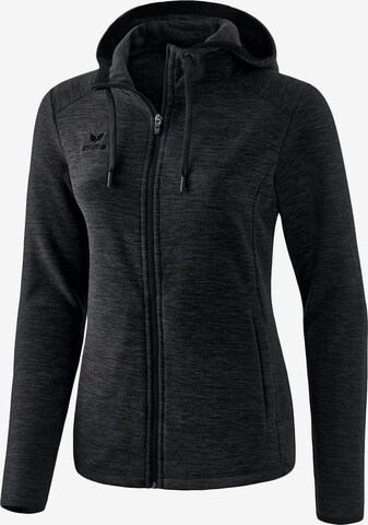 ERIMA Athletic Jacket in Black: front