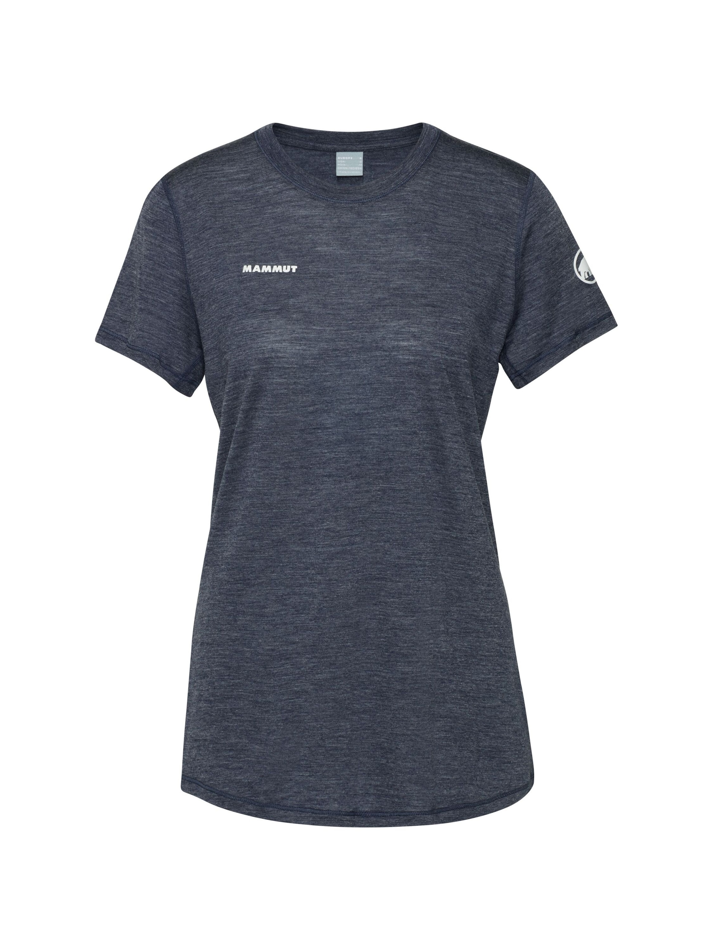 MAMMUT Performance Shirt in Blue: front